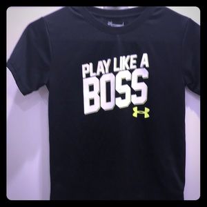 Youth, Boys dry fit shirt Under Armour